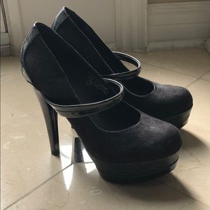 Roberto Vlanni Suede Platformed Heels